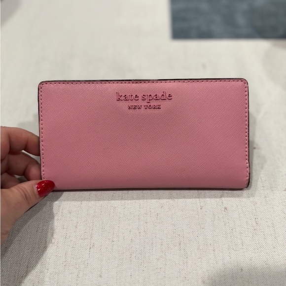 kate spade Handbags - Kate Spade Blush Pink Wallet